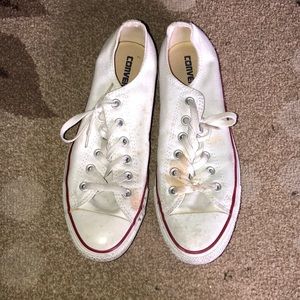 White converse all stars